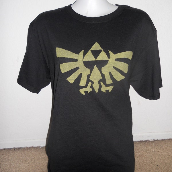 LIMITED Glow in the dark Legend of Zelda triforce eagle shirt