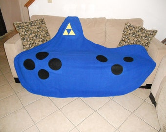 Legend of Zelda Giant ocarina LOZ fleece blanket