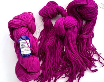 Vintage Paternayan and Bucilla Persian Wool Yarn for Needlepoint - Bright Purple