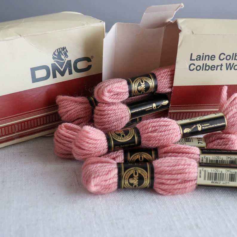 Dmc Wool Tapestry Yarn For Needlepoint Color 7193 Laine Etsy