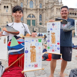 Camino de Santiago Scroll