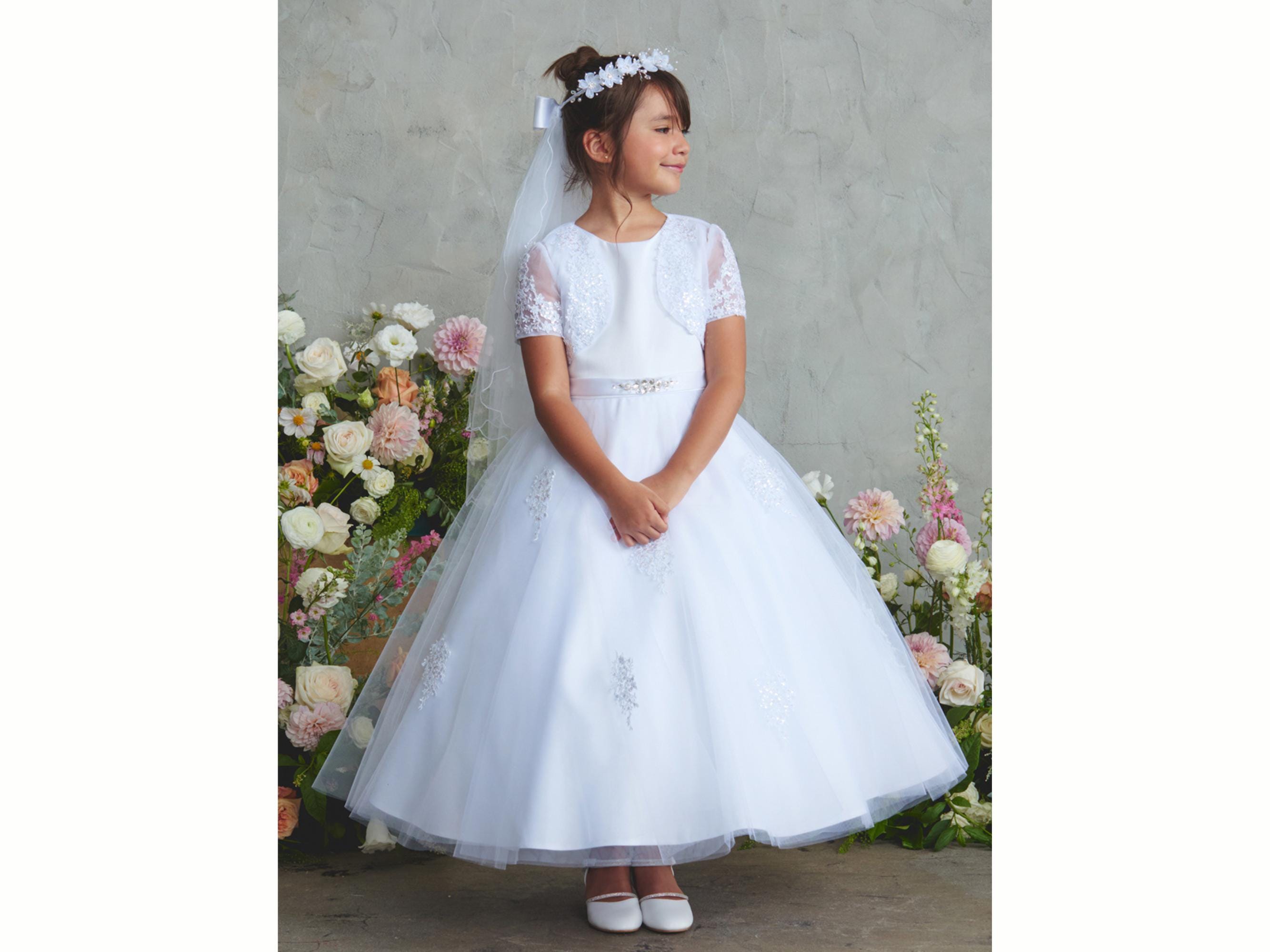 green emerald velvet dress Amazon.com: Little Angel – 5 Piece First Communion Outfit for 18 Inch Dolls  – White Satin Dress, Long Veil, Crown, Gloves & White Shoes – Complete Doll  Communion Set (Doll Not Included) : Toys & Games main image 0