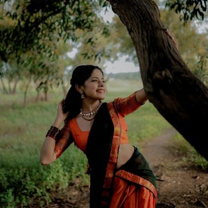 Kerala Dhavani Full Stitched Set