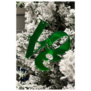 Love Eagles inspired ornament and tag
