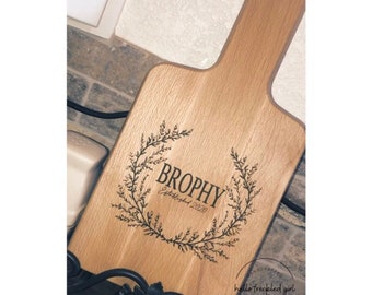 Personalized Cutting Board, Custom Charcuterie Board, Personalized Gift