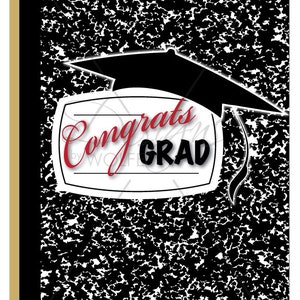 Congrats Grad Card, Invitation, Blank Card, Greeting Card, All Occasion Card, Graduation Card, Instant Download, Printable