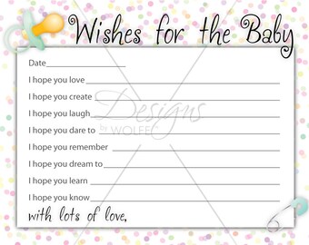 Cartes de voeux pour baby shower, carte vierge, carte de voeux, carte toutes occasions, téléchargement immédiat, imprimable