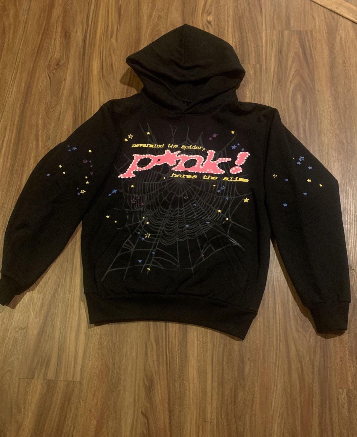 Sp5der hoodie black - Etsy 日本