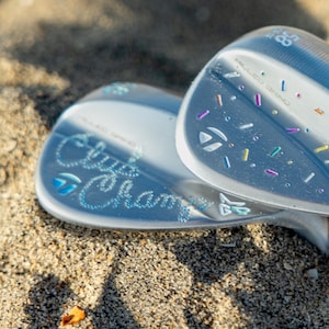 Custom Golf Gift, Personalized Golf Club, Stamped Wedge, Golf Gift for Him, Personalized Golf Gift, Custom Design on Golf Club, Golf Gift