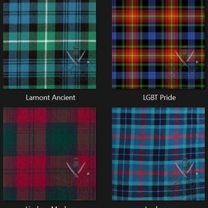 Lamont Ancient Tartan Great Kilt - LGBT Pride Tartan Great Kilt - Lindsay Modern Tartan Great Kilt - Lochness Tartan Great Kilt For Men