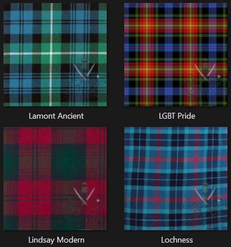 Lamont Ancient Tartan Great Kilt - LGBT Pride Tartan Great Kilt - Lindsay Modern Tartan Great Kilt - Lochness Tartan Great Kilt For Men
