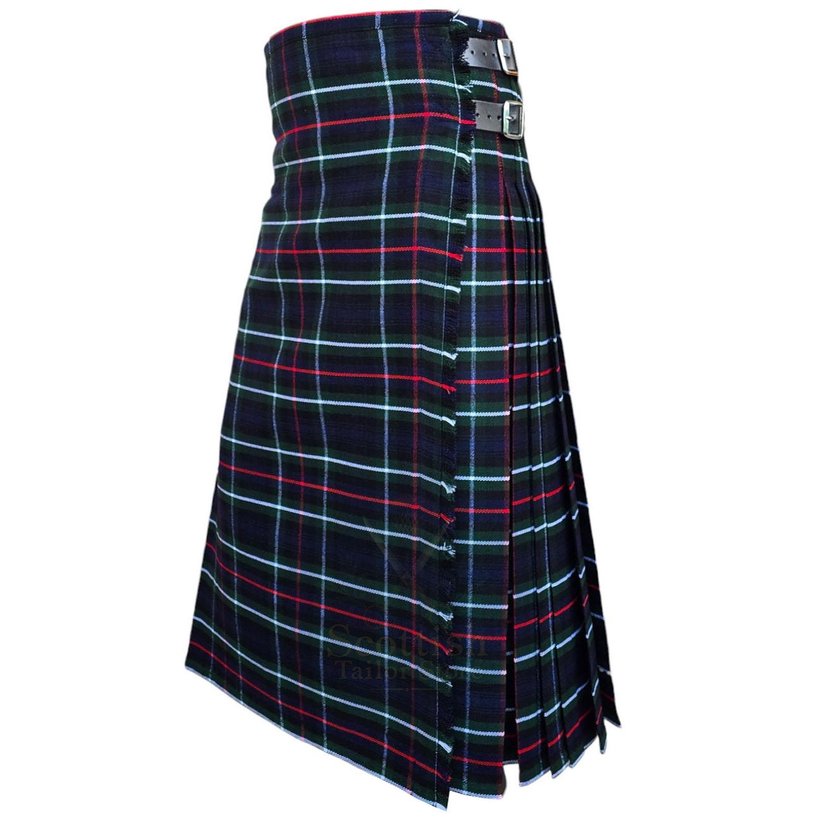Gonna lunga da donna in tartan Mackenzie