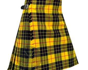 Clan MacLeod ofLewis Tartan Kilt: 8 Yard Schottischer Highland Tartan Kilt für Männer