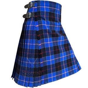 Clan Dunlop Modern Tartan Kilt für Männer: 8-Yard-schottische traditionelle Highland-Kleidung