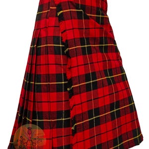 Clan Wallace Tartan Tartan Kilt: Schottisches Highland Kleid