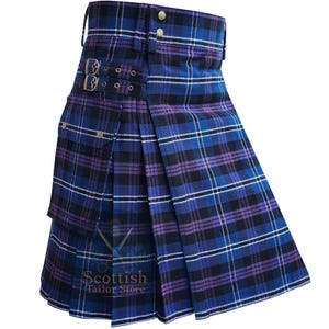 Heritage of Scotland Tartan Utility Kilt: Modern Tactical Design