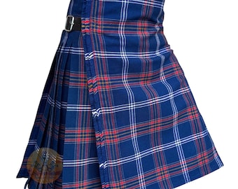 Kilt écossais traditionnel de clan juif : Kilts écossais de style des montagnes 8 yards pour des hommes