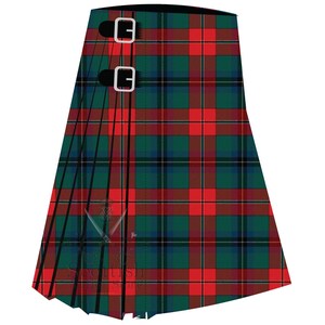 Scottish Ford & Etal Modern Tartan Kilt: 8 Yard Custom Made Traditional Kilts for men