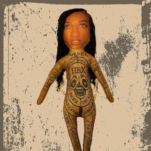Personalized Personally Voodoo Doll Female Divorce, EX Boyfriend, Gift, Customized  Doll, OOAK Magic Poppet, Dark Art, Revenge Love,Marriage