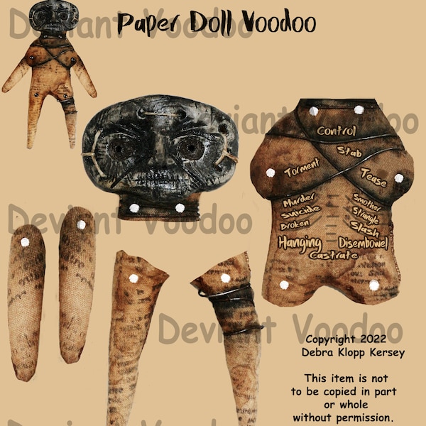 Diy Voodoo Doll - Etsy