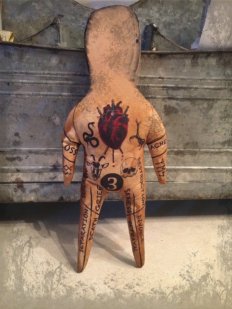 Voodoo Custoom Custom Voodoo Doll, Voodoo With Face, Gift for Him, Custom Poppet Doll ...