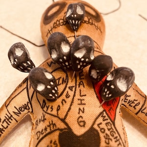 Petite 2 Inch Victorian Gothic Voodoo Pins - 4 Pack Assorted Colors For Dolls & Crafts