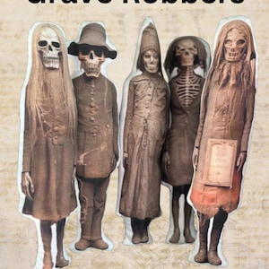 Seltsame gruselige Puppen Momento Mori Softie Seltsame Vintage Viktorianische Foto Puppe Gothic Wohndekor Witchy Stuff Creepy Weird Geschenk gefüllte Zombie