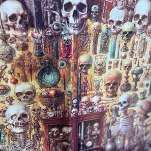 Vintage Anatomy Fabric, Edgy Oddities Collection Quilting Cotton, Weirdcore Original Designs Creepy prints, Halloween Fabric, Weird gift,