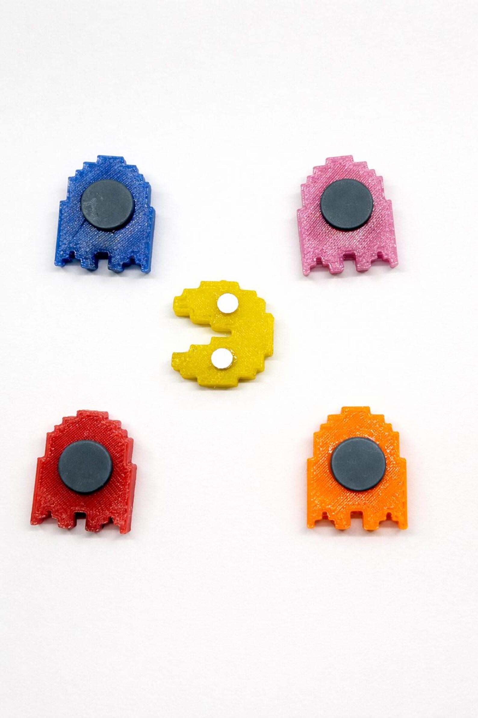 Magnet Pacman 3D Printed Pac Man and Ghost Magnet Set - Etsy Canada