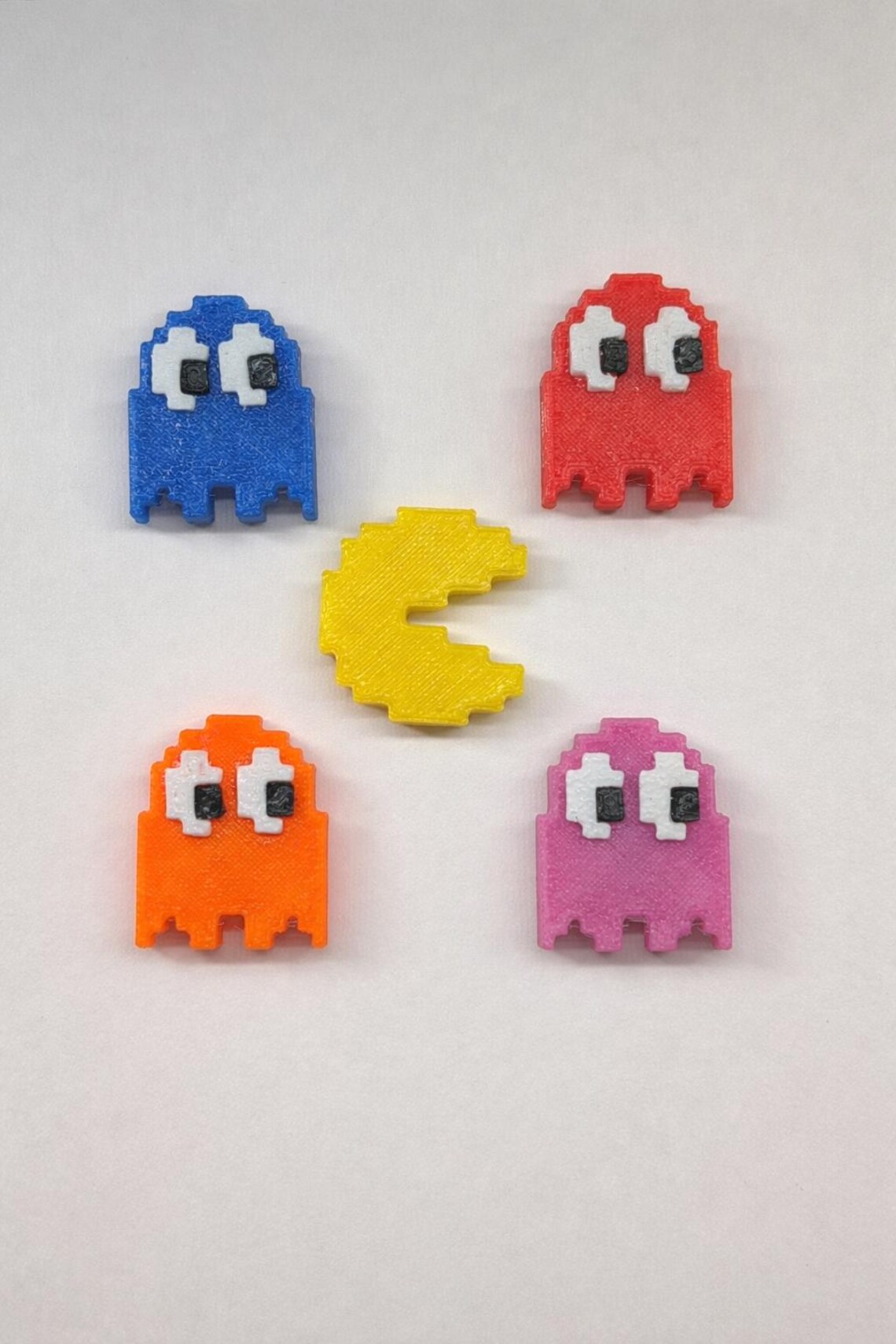 Magnet Pacman 3D Printed Pac Man and Ghost Magnet Set - Etsy Canada
