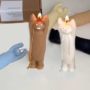 Świeca Cute Cat – Oryginalna dekoracja i pachnący prezent