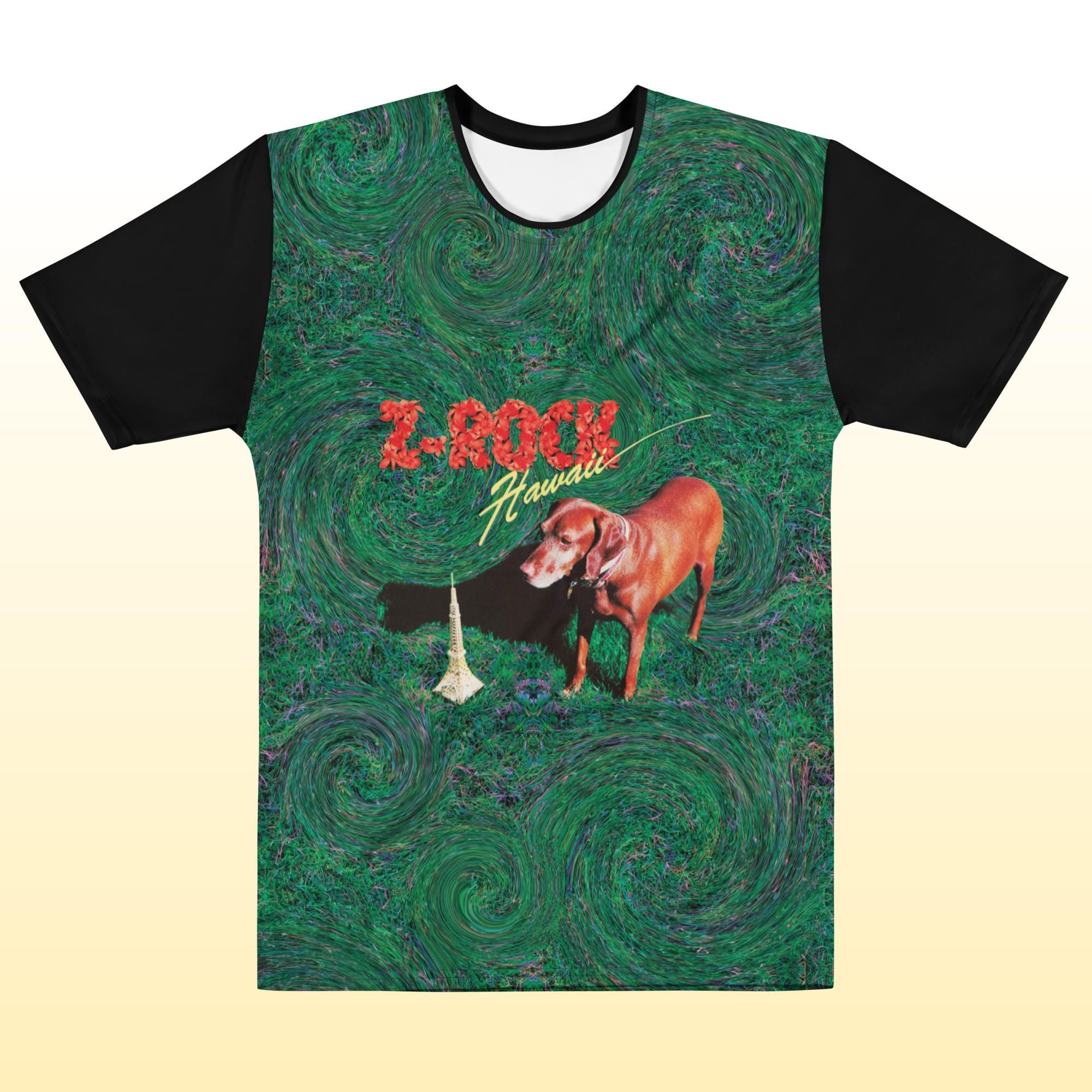 Z-ROCK HAWAII Unisex / Men's Sublimated All-over Print T-shirt - Etsy