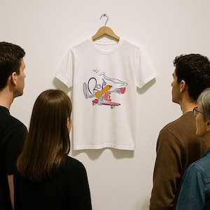 Real Life Skater T-Shirt, Chill Cartoon Coffee Tee, Funny Skateboard Dog Shirt, Unisex Urban Streetwear Gift For Relaxed Style Fans