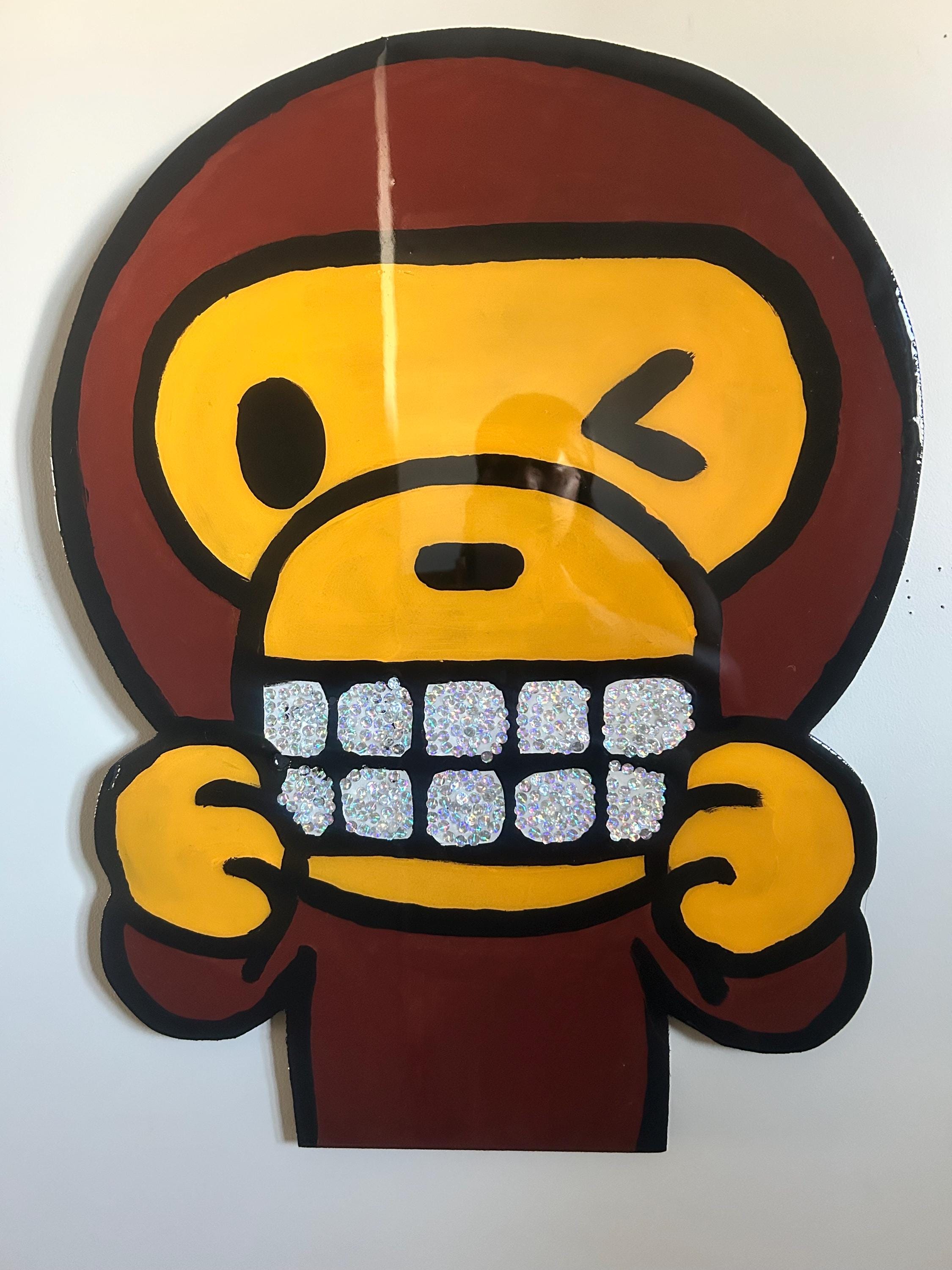 A・BATHING APE マイロ BABY MILO KAWS カウズ ポーチ ☆激レア☆ KAWS MILO animal kingdom ペンケース ポーチ a