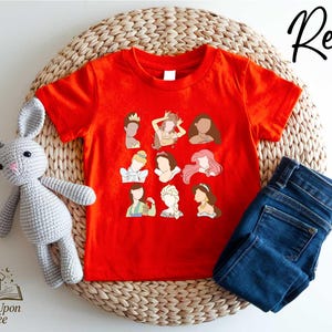Disney Princess Shirt, Disney Trip T-Shirt, Disneyworld Princess Girls Trip Tee, Princess Birthday Sweater, Disney Family Trip Shirts