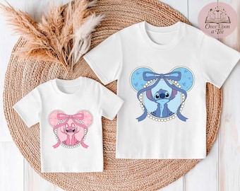 Disney Stitch T-Shirt, Lilo and Stitch Tee, Magic Kingdom Shirt, Disneyland Shirt, Disneyworld Shirts, Disney Sweatshirt, Gifts for Kids