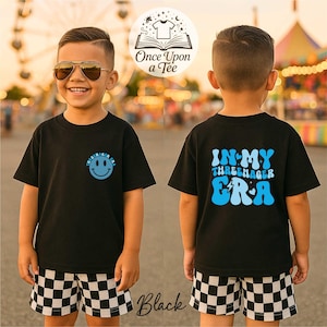 Threenager Toddler Boy T-Shirt, Boys 3rd Birthday Shirt, Boys Birthday Shirt, 3rd Birthday Boy Shirt, Boys Third Birthday Party Shirt