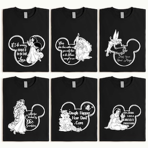 Disney Princess T-Shirt, Disney Girl Trip Tee, Cinderella Shirt, Snow White Tee, Little Mermaid Tee, Rapunzel Shirt, Aurora Shirt, Moana Tee