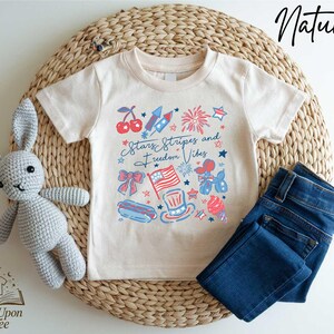 Stars Stripes And Freedom Vibes T-Shirt, 4th Of July Coquette Bow Tee, 4th of July Activist Tee, Feminist Fourth of July Shirt, Activist Tee
