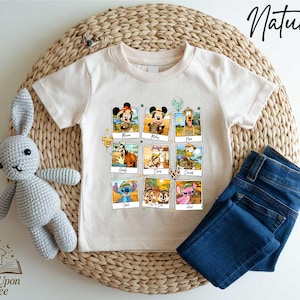 Disney Mickey and Friends Polaroid Shirt, Mickey and Friends T-Shirt, Disneyland Tee, Disneyworld Sweater, Disney Family Shirts, Mickey Tee