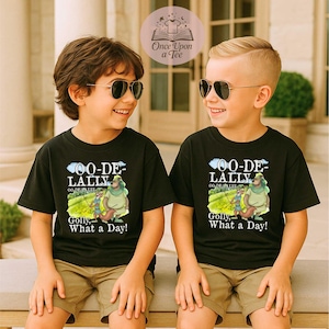Disney Robin Hood And Little John Oo-De-Lally Kids T-Shirt, Golly What A Day Youth Shirt, Comfort Colors Disney Robin Hood Toddler T-Shirt
