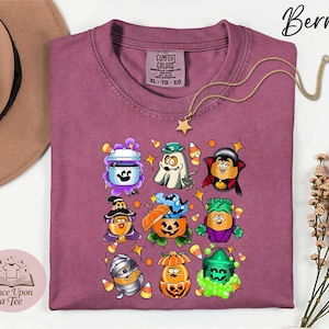 Comfort Colors® Spooky Nuggets T-Shirt, Halloween Funny Shirt, Chicken Nuggets Shirt, Chicken Nuggets Sweatshirt, Horror Halloween Shirt