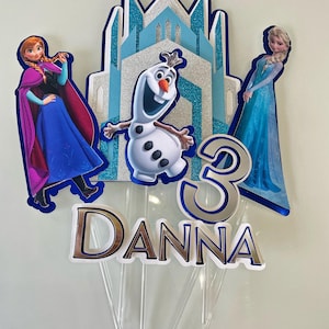 Cake topper de Frozen