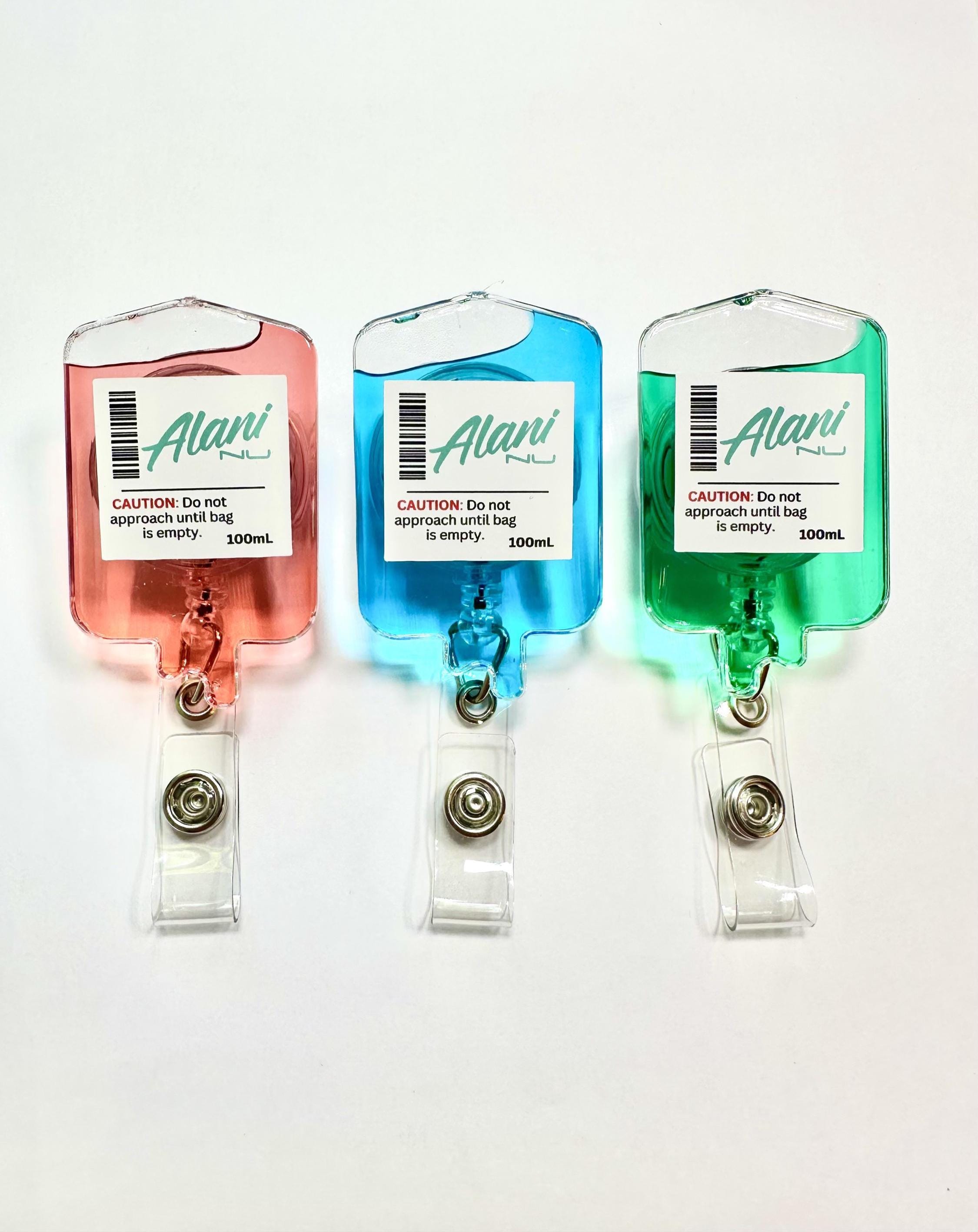 Alani Nu IV Bag Badge Reel: Nurse Retractable ID Holder