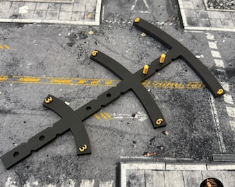 Deep Strike Radius Gauge – Teleport and Area Measurement Tool for Tabletop Games
