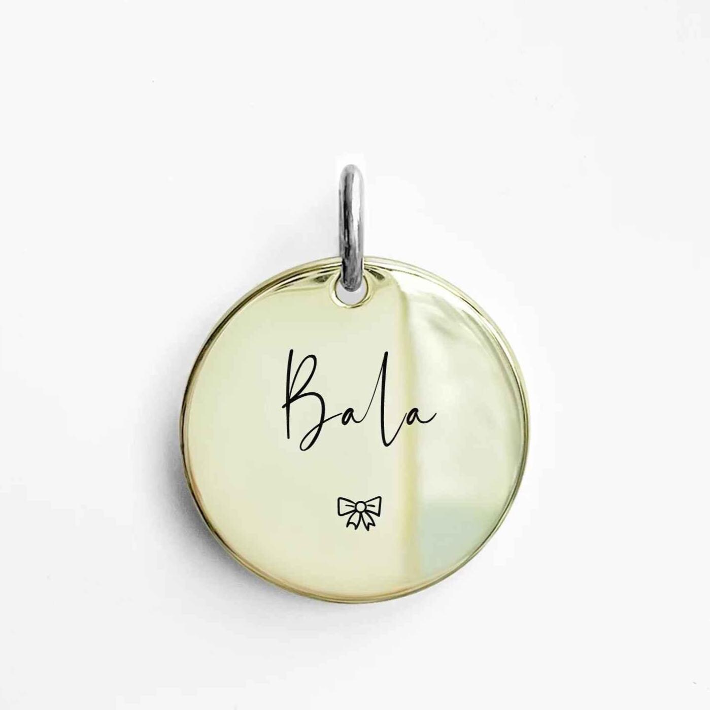 Personalized Pet ID Tag Engraved Front