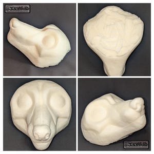Foam Canine Fursuit Head Base