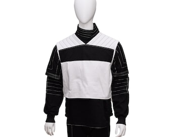 Din Djarin Custom Star Wars Replica / Mandalorian Cosplay Inspired 3 Piece Flight Suit (Shirt, Pants, Vest) With Screen Accurate Details