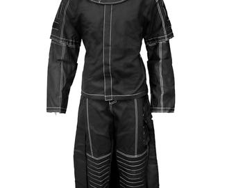 Star Wars Inspired Boba Fett Suit Replica / Custom-Made and Screen-Accurate for Mandalorian Projects / Cosplay (Flight Suit, Neck, Skirt)