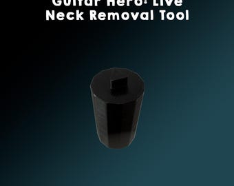 Guitar Hero: Live Neck Removal Tool 3D Printed Disassembly Key